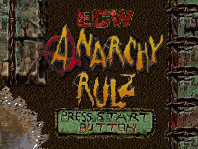 ECW Anarchy Rulz Title Screen
